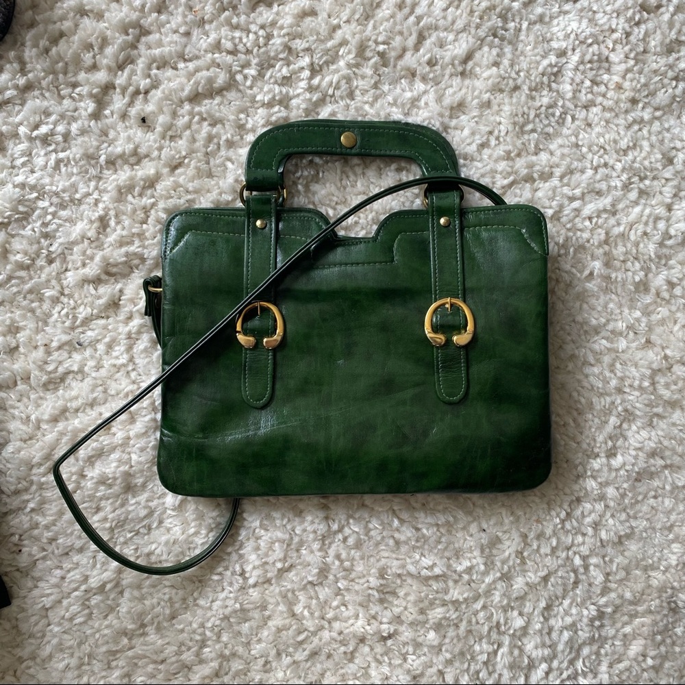 Vintage green purse